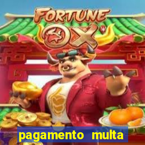 pagamento multa detran mg